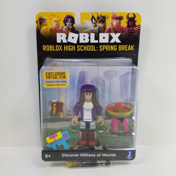 Roblox Celebrity Collection - Roblox High School: Spring Break Figure Pack - Picture 1 of 10